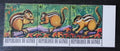 Guinea 1977 Mi.804-806 3,9€ Africká fauna, veverky