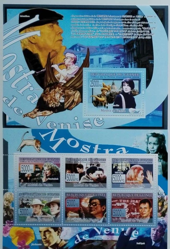 Guinea 2008 22€ Festival Benátky, Osobnosti filmu, Catherine Deneuve