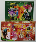 Guinea 2010 Mi.7501-6Bl.1823 22€ Pěstování orchidejí, tropická flora