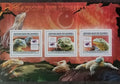 Guinea 2011 16€ Komplet - Varani a komodští draci, Plazi