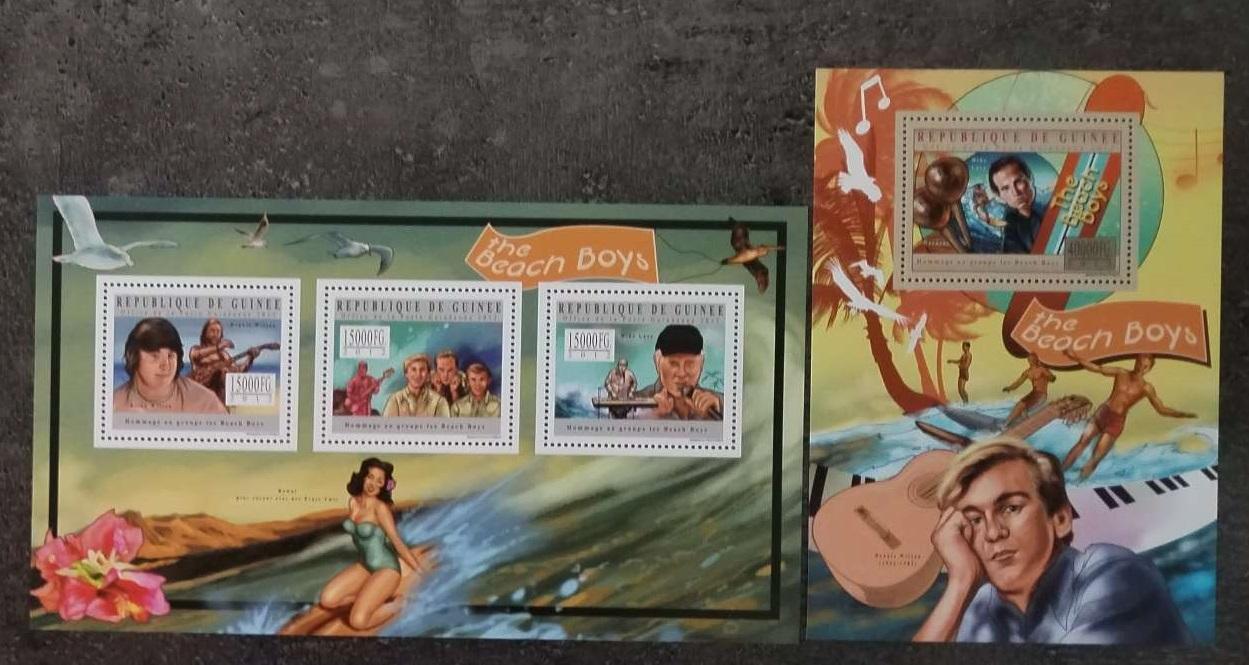 Guinea 2012 34€ Kapela Beach Boys a jejich hudba, Pop hudba