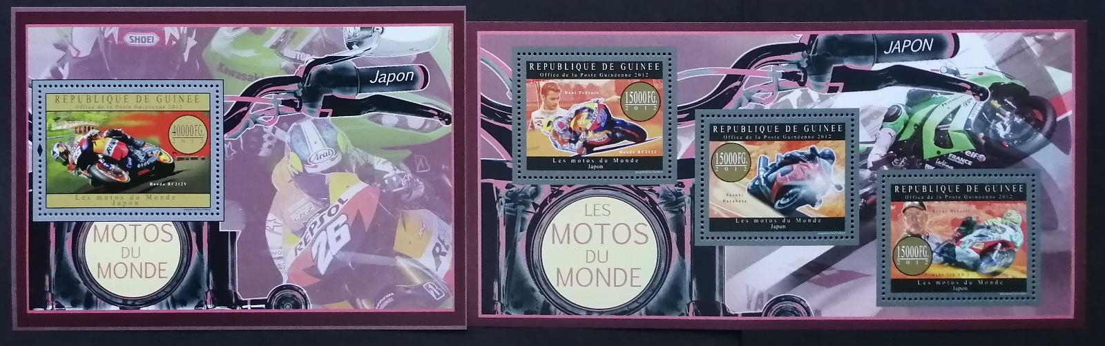 Guinea 2012 34€ Motorky a motocykly okolo světa - Japonsko