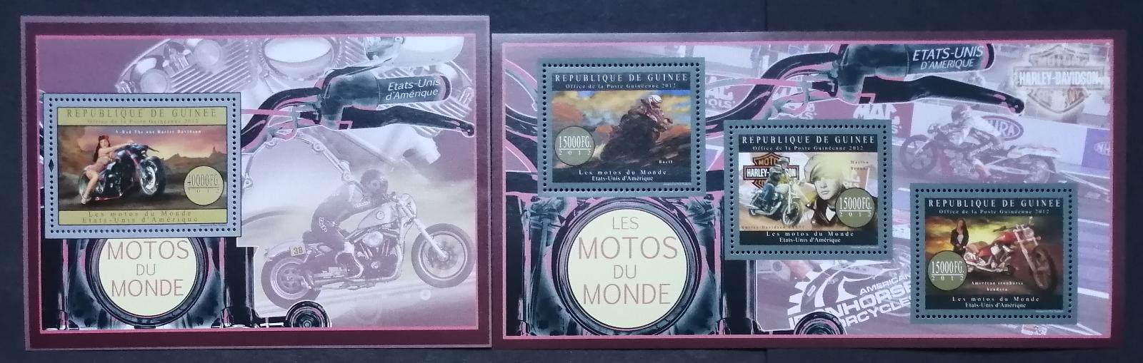 Guinea 2012 34€ Motorky a motocykly okolo světa - USA