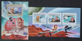 Guinea 2012 Mi.9400-2+Bl.2139 34€ 5 let smrti Steve Fosseta, letadla