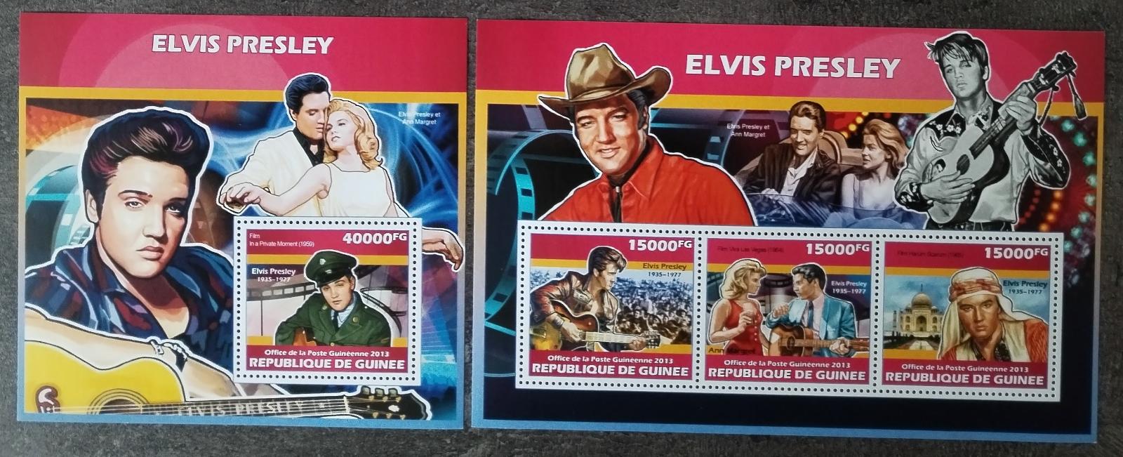 Guinea 2013 34€ Elvis Presley a jeho kariéra, Umělci