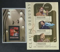 Guinea 2013 Mi.10012-4+Bl.2278 38€ Skladatelé, Claude Debussy