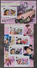 Guinea 2015 30€ Elvis Presley a jeho 80. narozeniny, Hudba