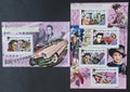 Guinea 2015 Mi.11118-1+Bl.2520 30€ Elvis Presley a jeho 80. narozeniny