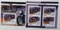 Guinea 2016 Mi.11691-4+Bl.2634 32€ Motorky, motocykly, doprava