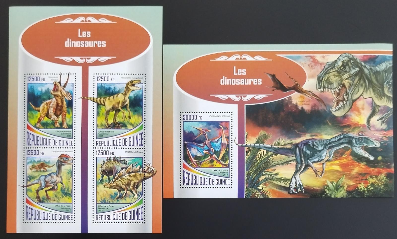 Guinea 2017 Dinosauři a pravěká fauna, Vulkány a sopky