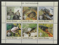 Guinea-Bissau 2003 Mi.2578-3 11€ Želvy Afriky a skautská lilie, plazi