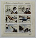 Guinea-Bissau 2009 Mi.4104-9 14€ - Ch. Darwin a fosílie, dinosauři