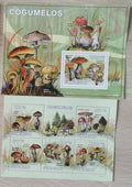 Guinea-Bissau 2010 Mi.4623-7+Bl.752 25€ Houby a mykologie, flora