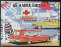 Guinea Bissau 2011 12€ Komplet - Ambulance a záchranné složky, Auta