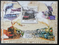 Guinea Bissau 2011 12€ Komplet - Parní vlaky a lokomotivy