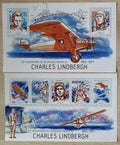 Guinea-Bissau 2014 Mi.7060-4+Bl.1238 22€ 40 smrti Lindbergha, letadla