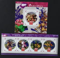 Guinea Bissau 2015 Mi.8338-1+Bl.1456 27€ Africké orchideje a flora