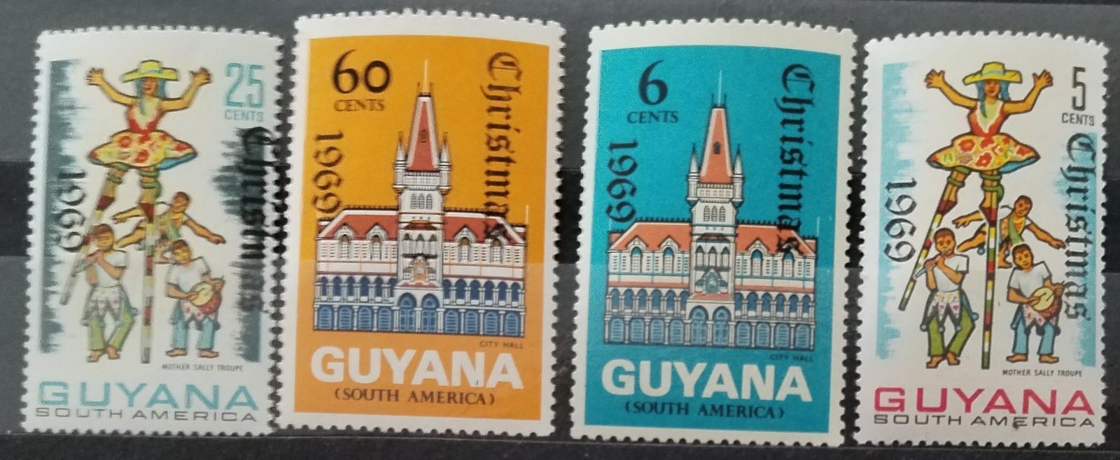 Guyana 1969 Vánoce a tradice země