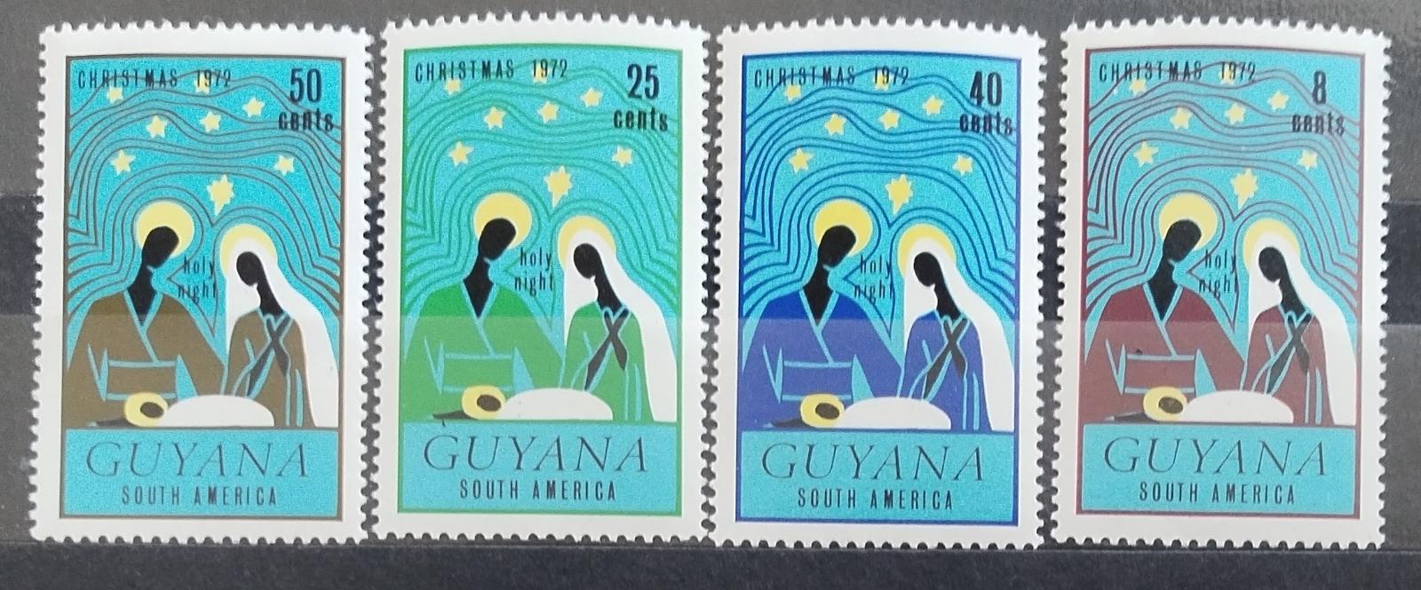 Guyana 1972 Vánoce a svatá rodina