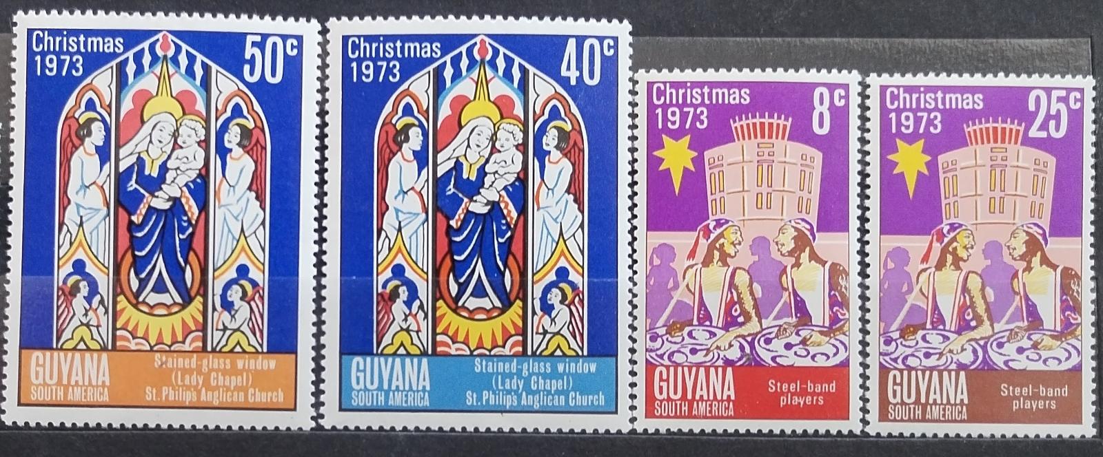 Guyana 1973 Vánoce a národní kultura, Madonna s Ježíškem