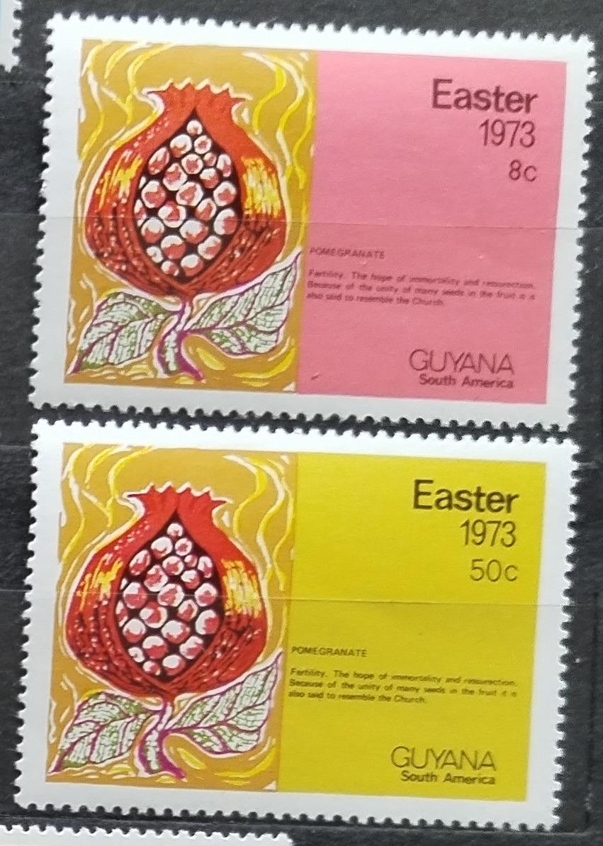 Guyana 1973 Velikonoce a náboženství