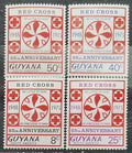Guyana 1973 Výročí Červeného kříže