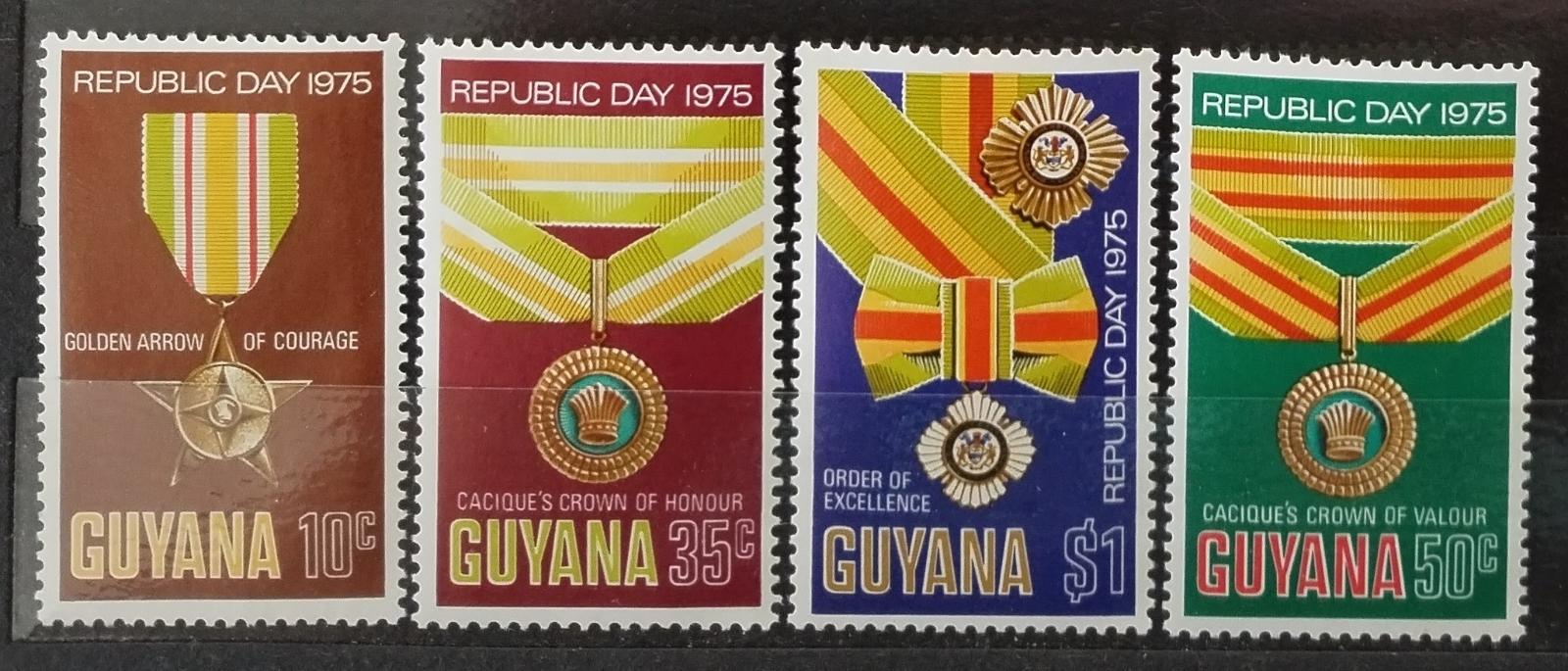 Guyana 1975 Den Republiky, Řády a faleristika