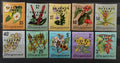 Guyana 1975 Přetisky kolkových známek, REVENUE, Flora pralesa