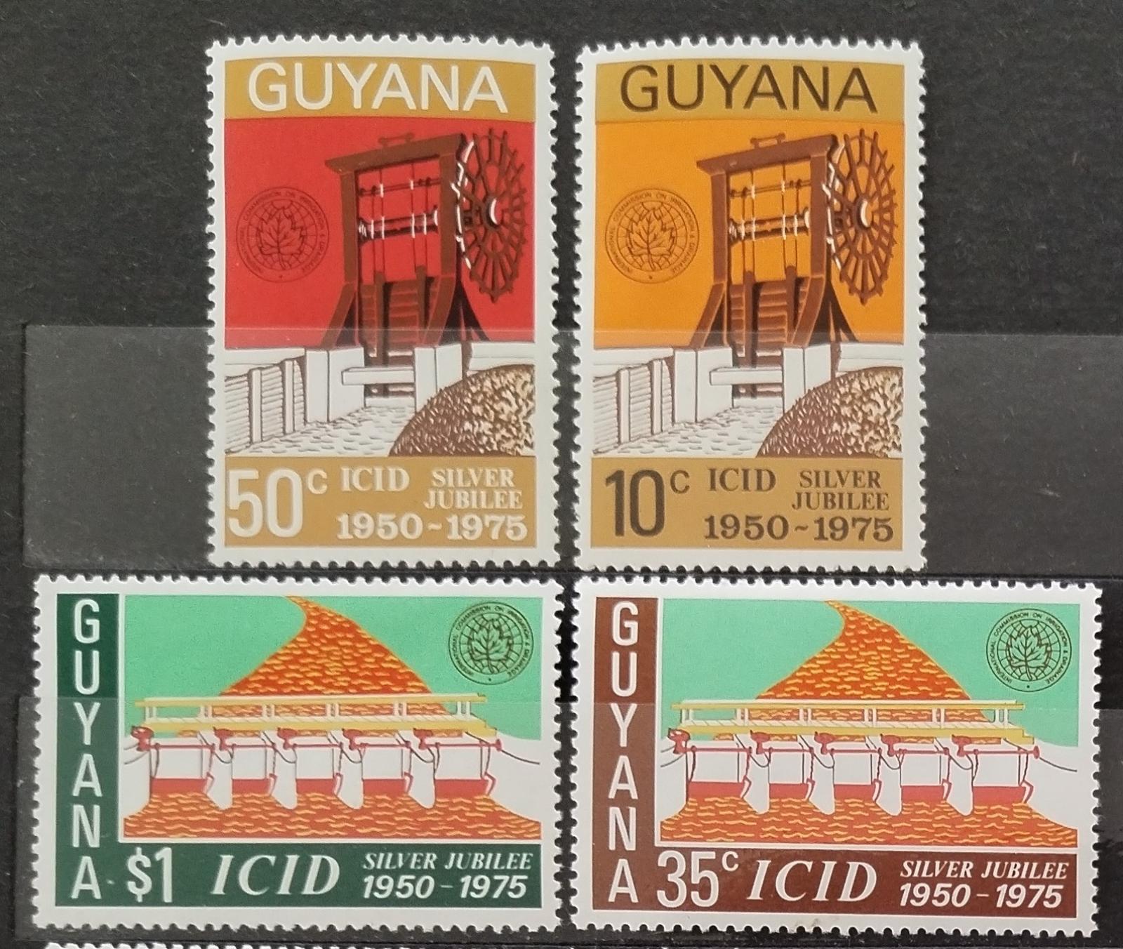 Guyana 1975 Výročí organizace pro zavlažování