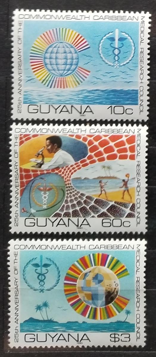 Guyana 1980 Výročí Commonwealth karibské organizace