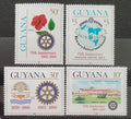 Guyana 1980 Výročí rotariánů, Organizace a charita