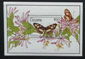 Guyana 1990 Bl.102 12€ Motýli Jižní Ameriky, hmyz