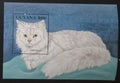 Guyana 1992 Bl.199 9,5€ Kočky a jejich plemena, Perská činčila