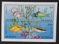 Guyana 1995 Mi.5235-8 5,5€ Mořská fauna Ameriky, korálové ryby