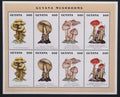 Guyana 1996 Mi.5534-7 14€ Houby Jižní Ameriky, flora, mykologie