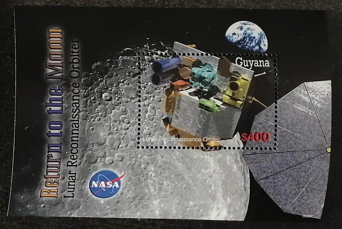 Guyana 2006 Bl.803 5€ Měsíční sonda, vesmír a průzkum