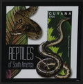 Guyana 2012 Bl.849 7,5€ Plazi Jižní Ameriky, hadi