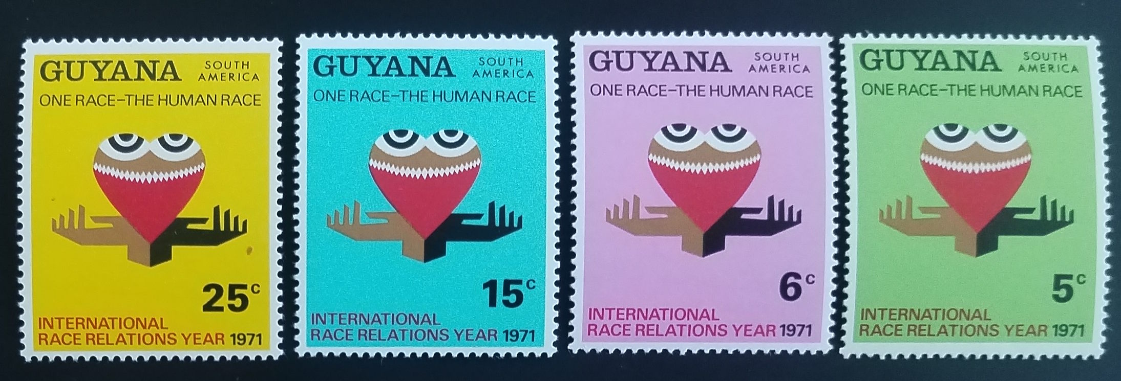 Guyana 1971 Rok boje proti rasismu