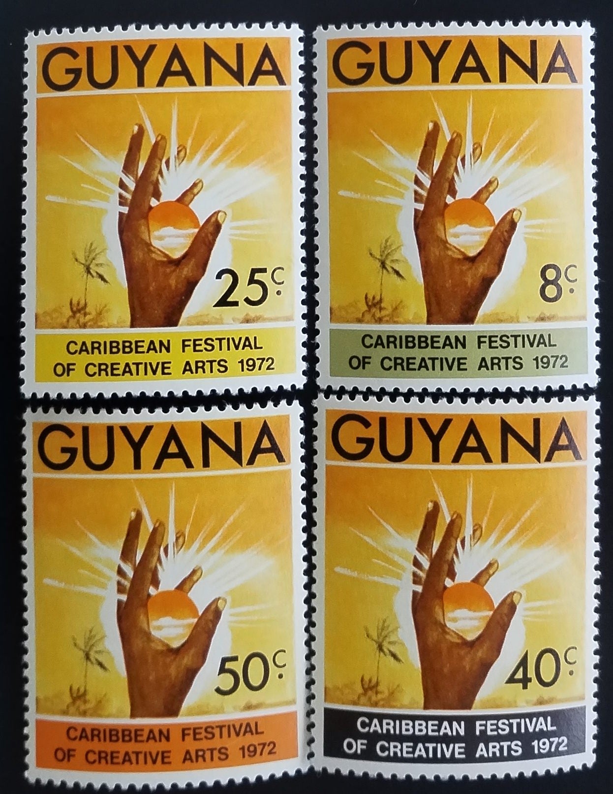 Guyana 1972 Karibský festival