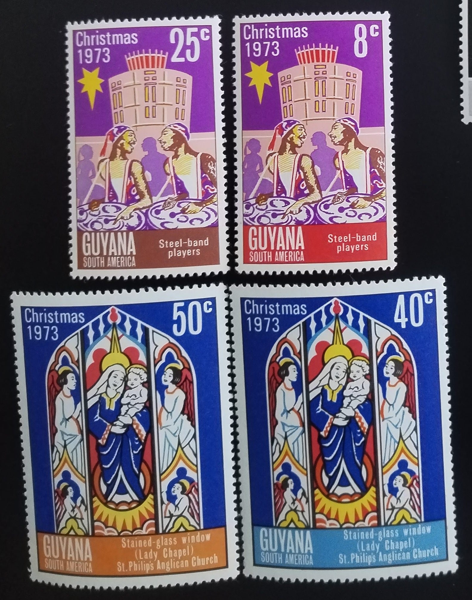 Guyana 1973 Vánoce a umění