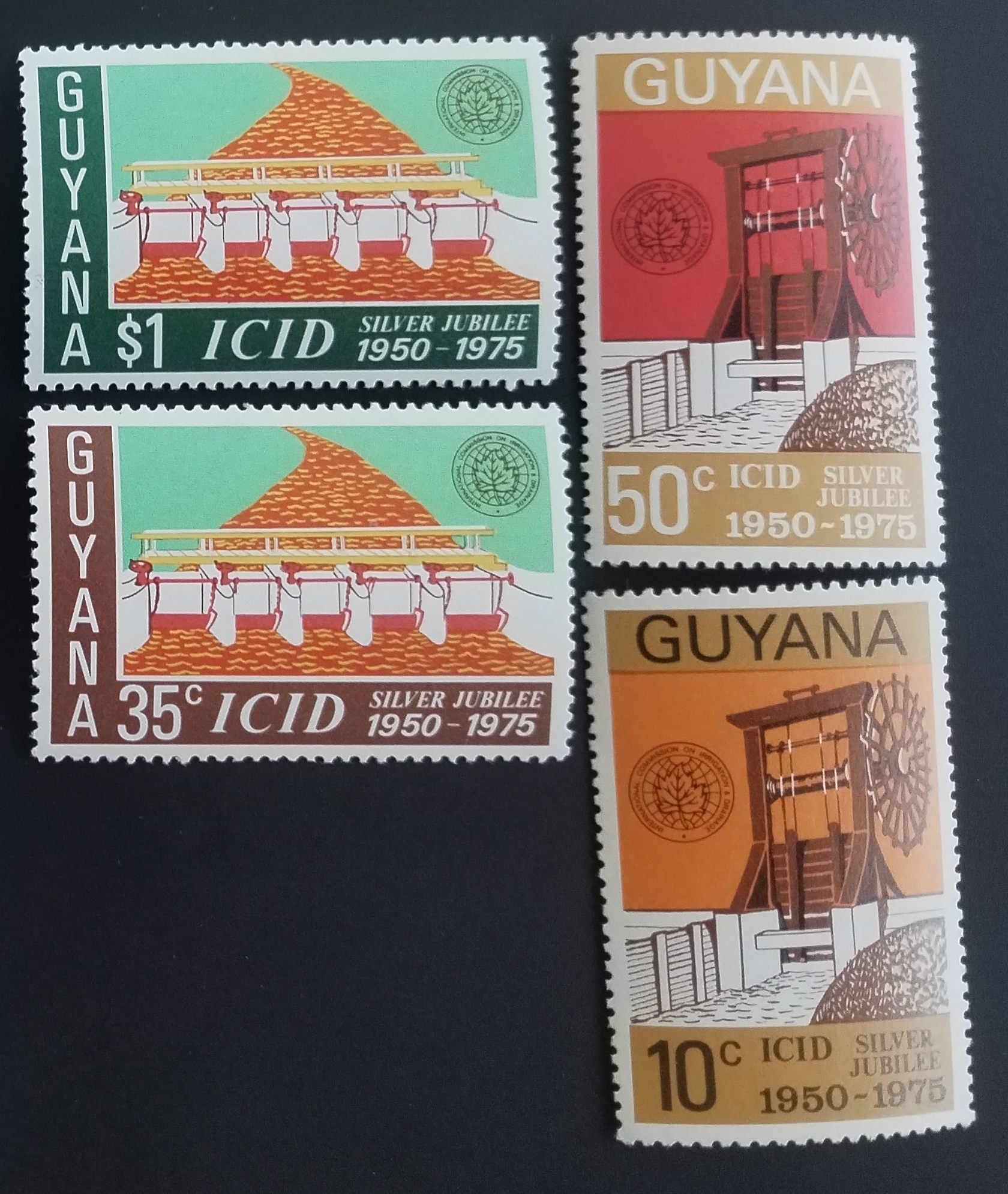Guyana 1975 ICID a zavlažování