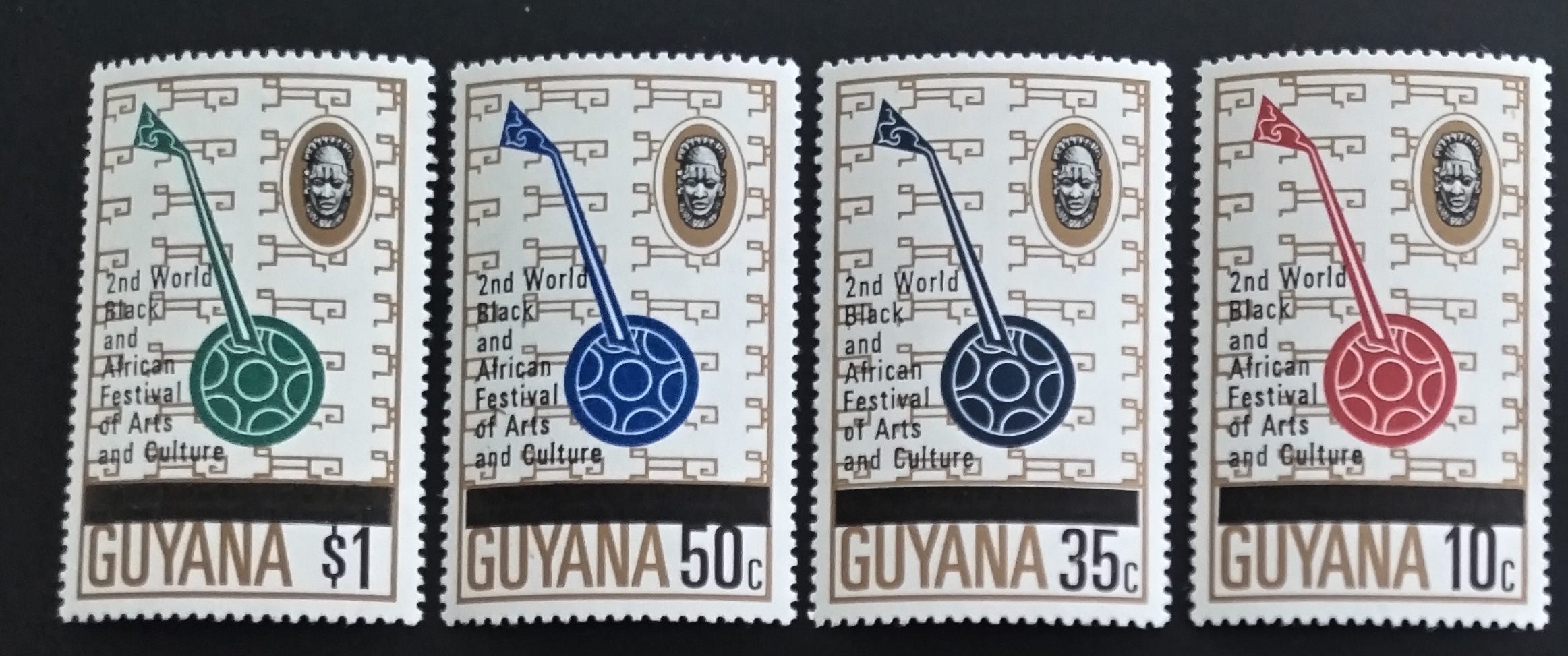 Guyana 1977 Černé umění