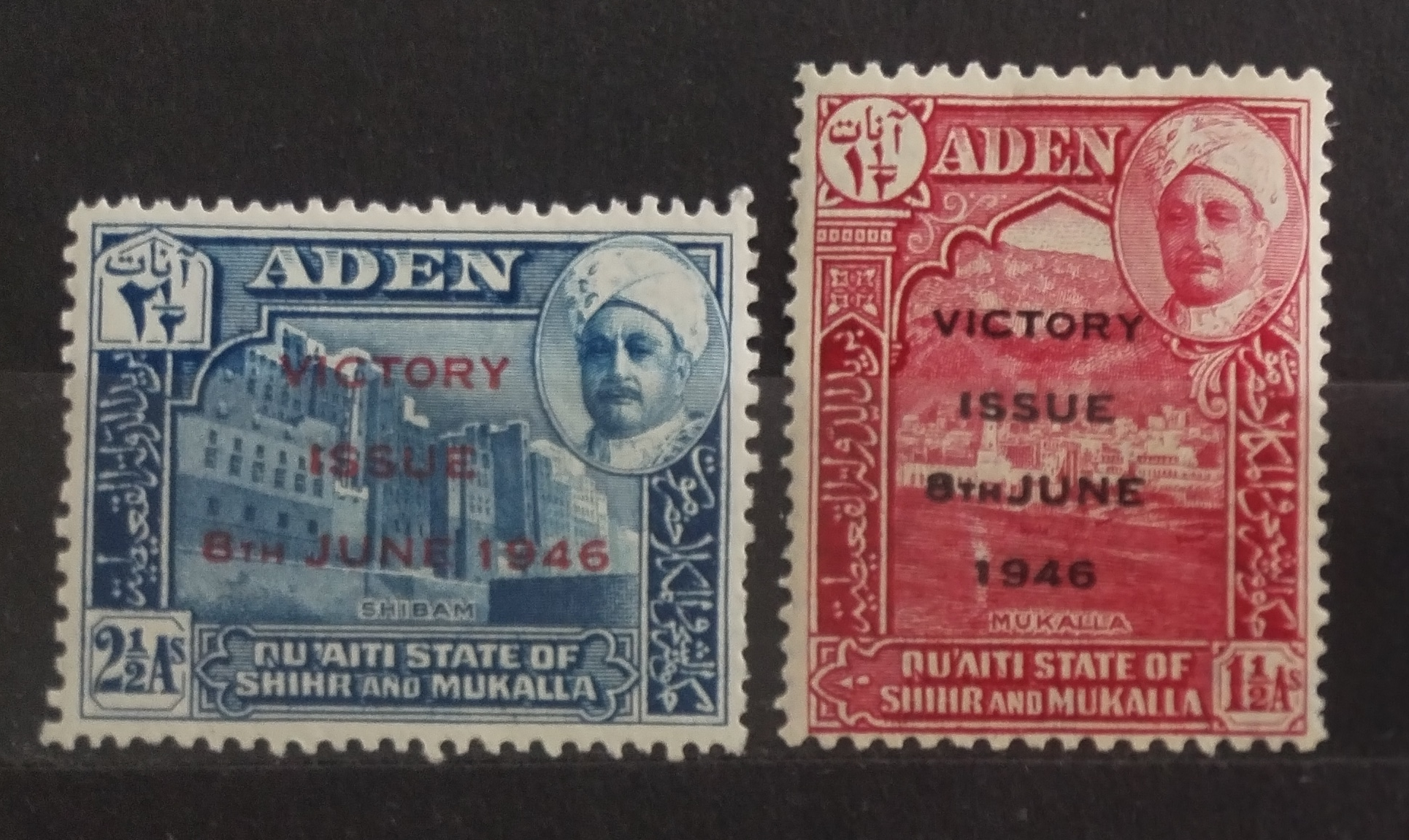 Aden - Kuejtí v Hadramautu 1946 Vítězství ve válce