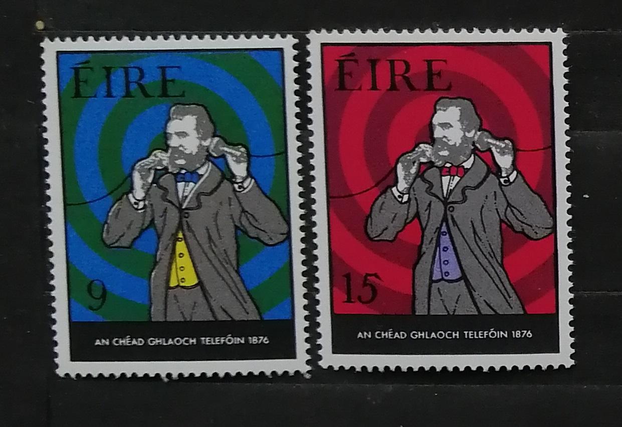 Irsko 1976 Století telefonu, telekomunikace