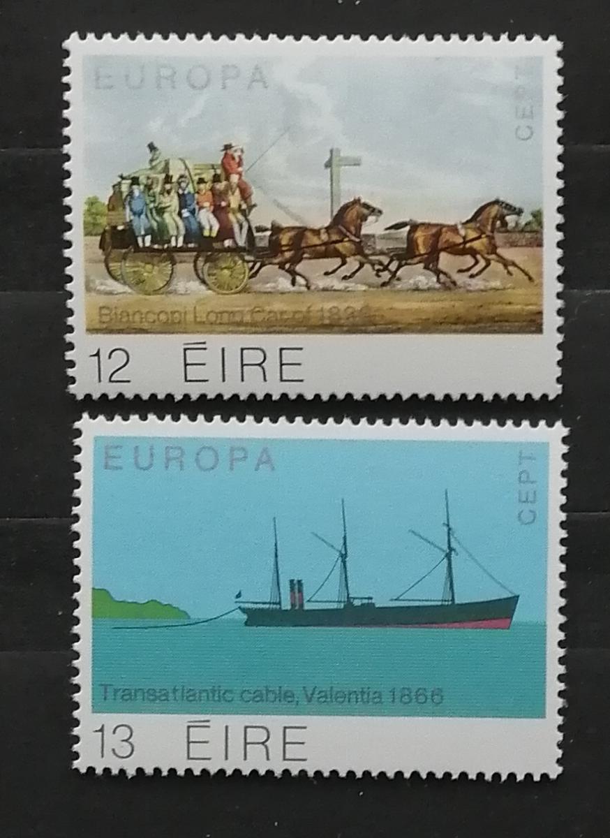 Irsko 1979 3,5€ Historické dopravní prostředky, doprava