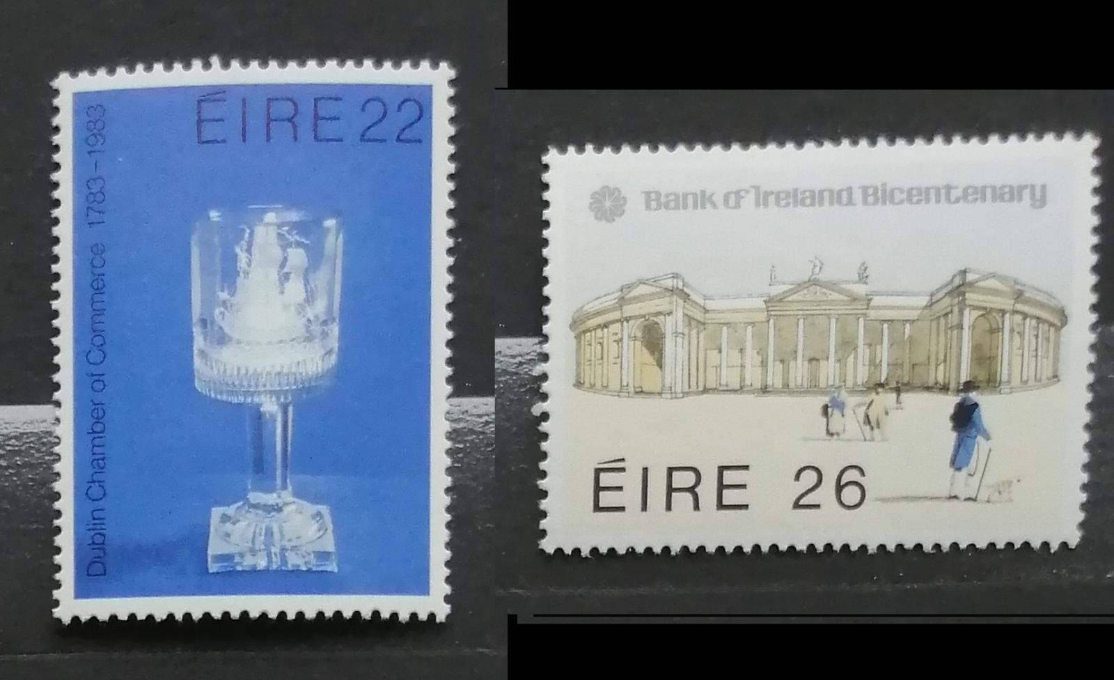 Irsko 1983 200 let národní banky a komory obchodu