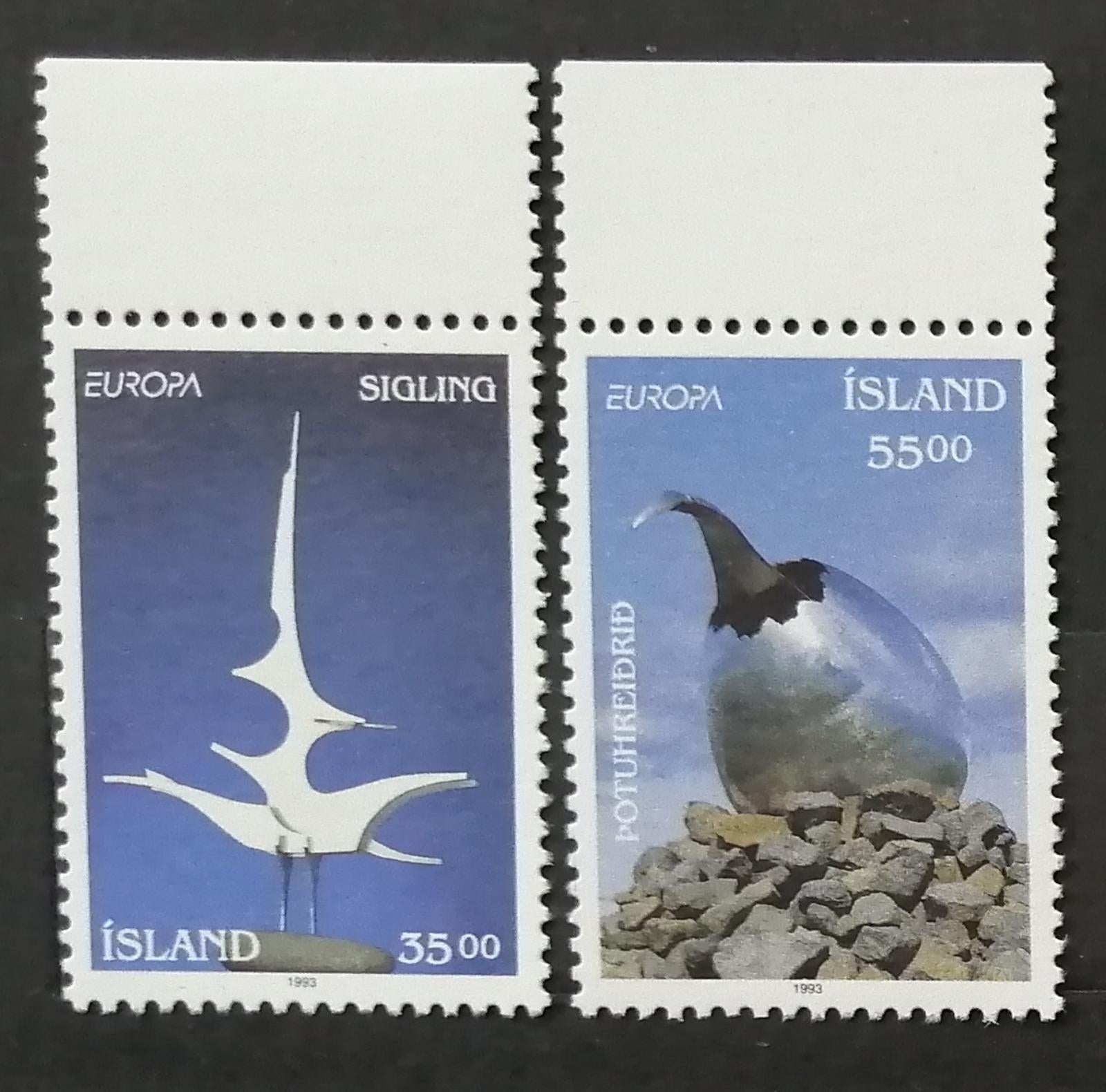 Island 1993 5€ Moderní umění