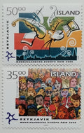 Island 1999 3€ Reykjavík městem evropské kultury
