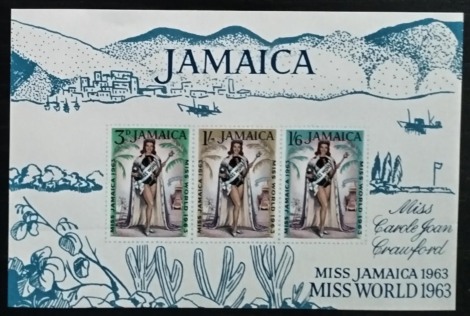 Jamajka 1964 Výhra ostrovní dívky na Miss World