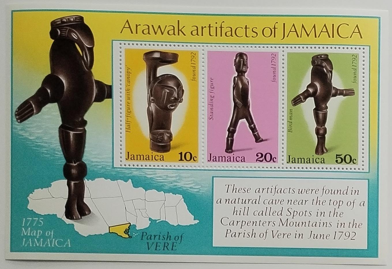 Jamajka 1978 Bl.14 Ostrovní tradiční výrobky a umění